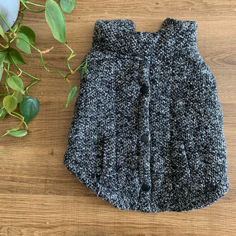 Woven dog jacket